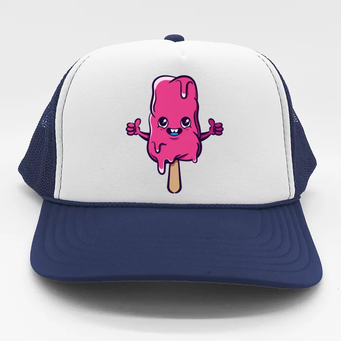 Happy Melting Popsicle Trucker Hat