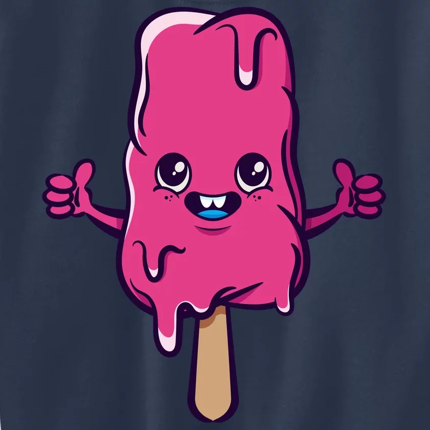 Happy Melting Popsicle Kids Sweatshirt