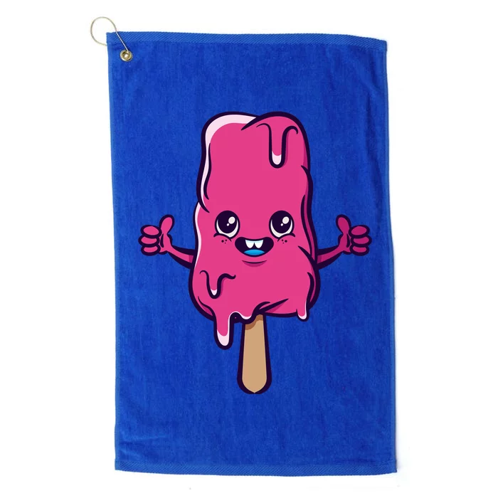 Happy Melting Popsicle Platinum Collection Golf Towel