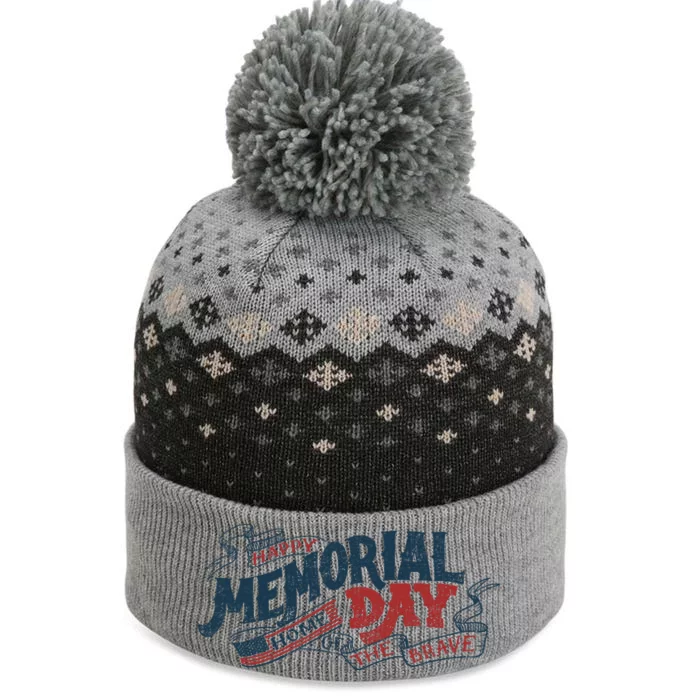 Happy Memorial Day The Baniff Cuffed Pom Beanie