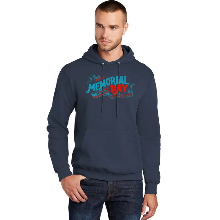 Happy Memorial Day Tall Hoodie