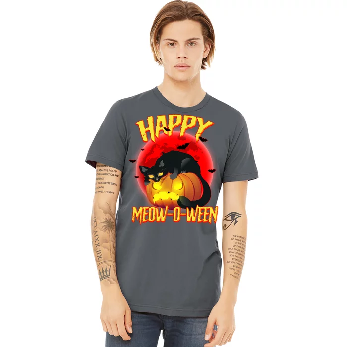 Happy Meow-O-Ween Premium T-Shirt