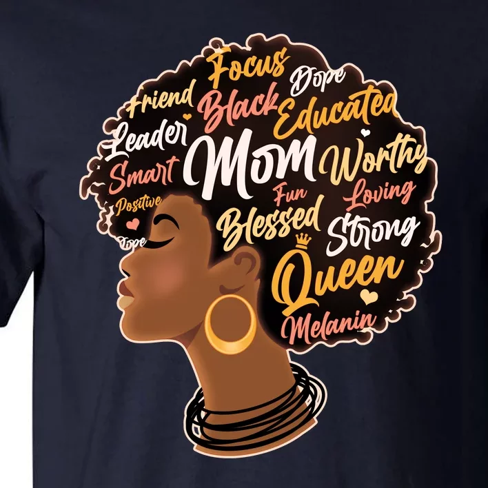 Happy Mother’s Day Mom Queen African American Tall T-Shirt