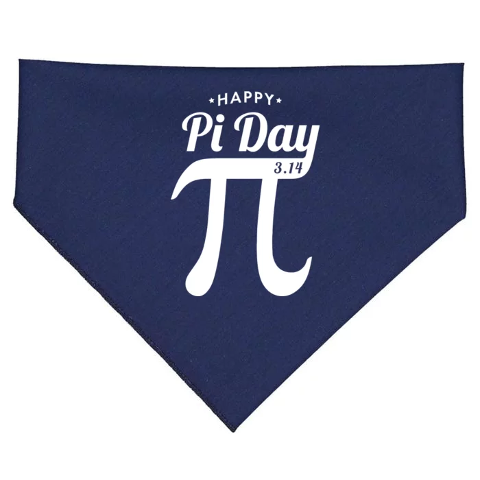 Happy Pi Day 3.14 USA-Made Doggie Bandana