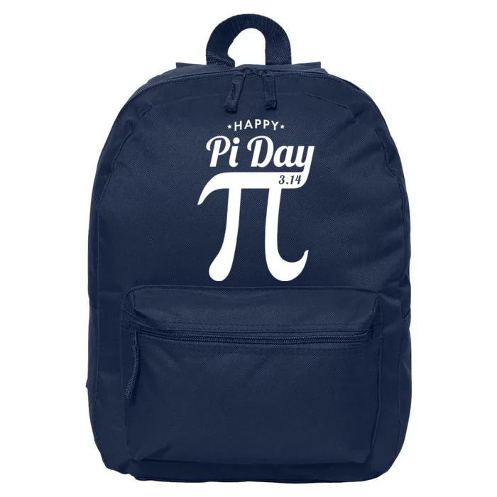 Happy Pi Day 3.14 16 in Basic Backpack