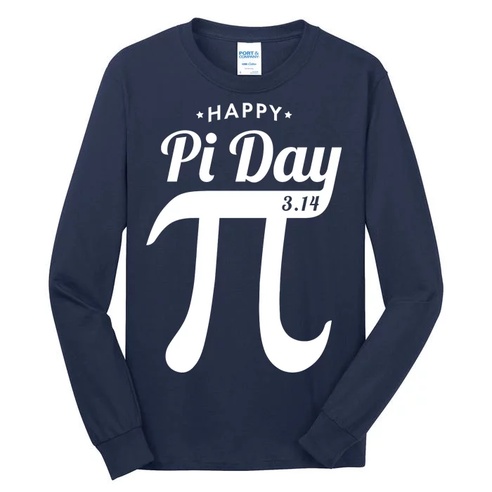 Happy Pi Day 3.14 Tall Long Sleeve T-Shirt