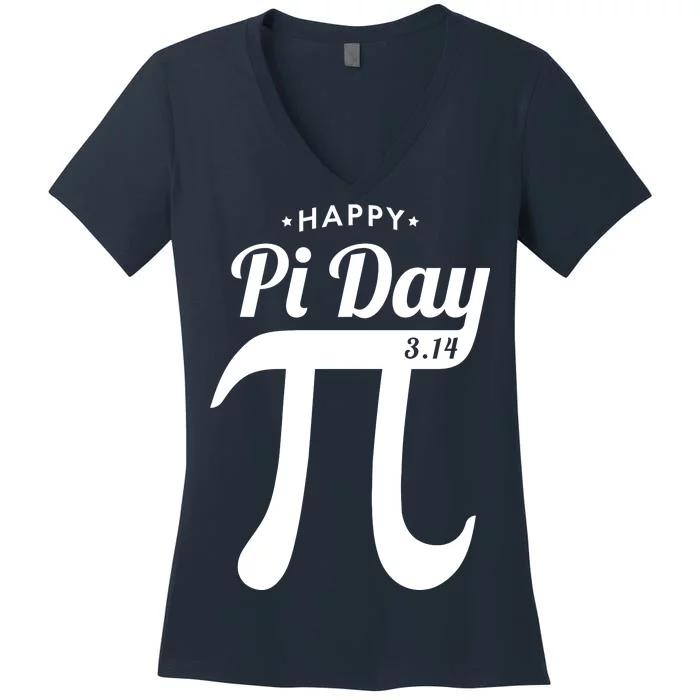 Happy Pi Day 3.14 Women's V-Neck T-Shirt