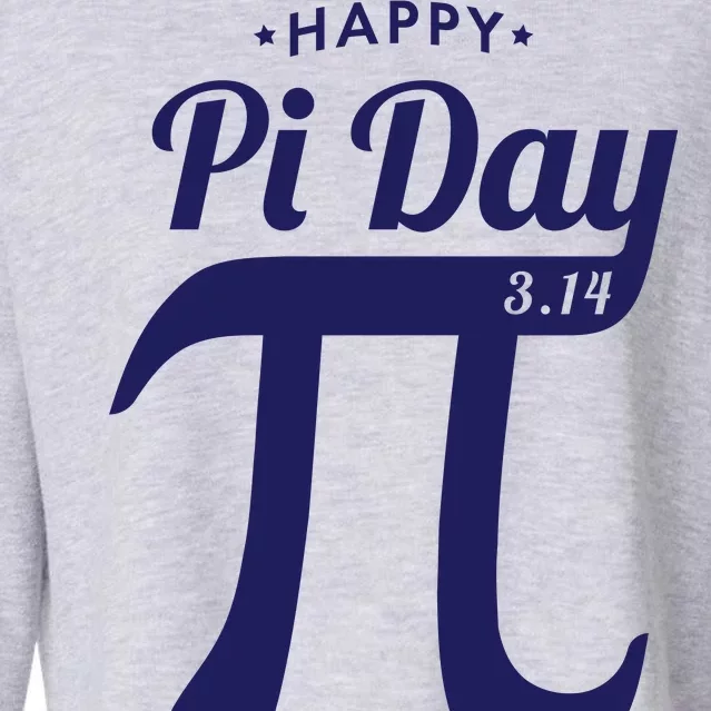 Happy Pi Day 3.14 Cropped Pullover Crew