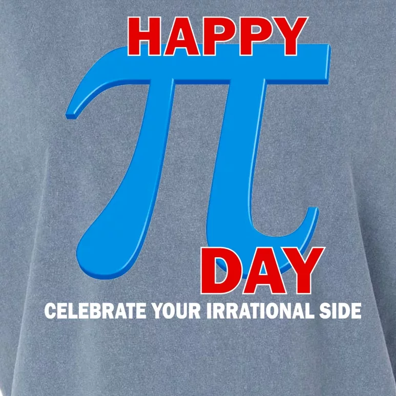 Happy Pi Day Celebrate Your Irrational Side Garment-Dyed Women's Muscle Tee