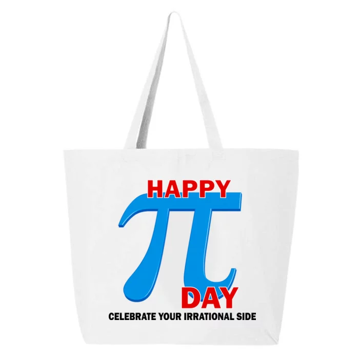 Happy Pi Day Celebrate Your Irrational Side 25L Jumbo Tote