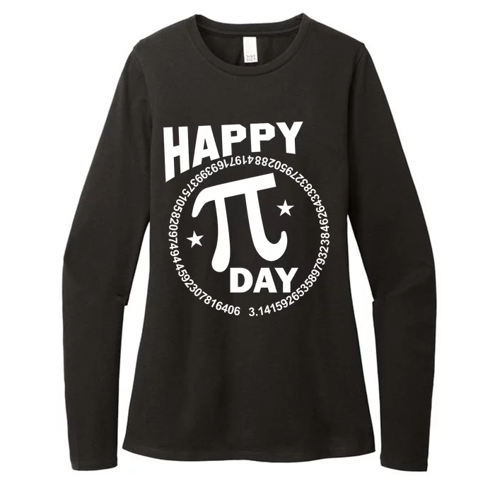 Happy Pi Day Numbers Womens CVC Long Sleeve Shirt