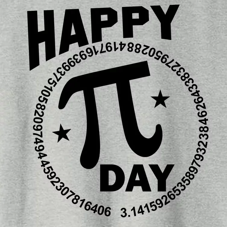 Happy Pi Day Numbers Women's Crop Top Tee