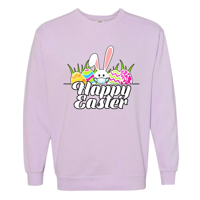 Happy Quarantine Easter Garment-Dyed Sweatshirt