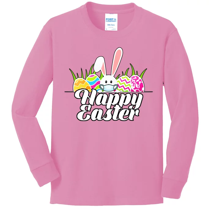 Happy Quarantine Easter Kids Long Sleeve Shirt