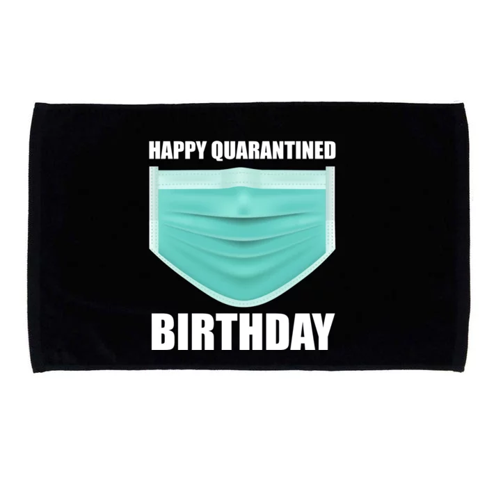 Happy Quarantined Birthday Microfiber Hand Towel