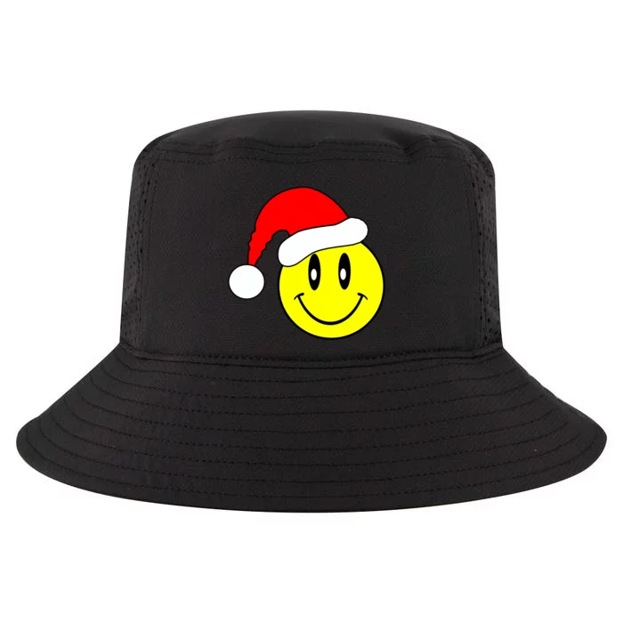 Happy Santa Smile Face Cool Comfort Performance Bucket Hat