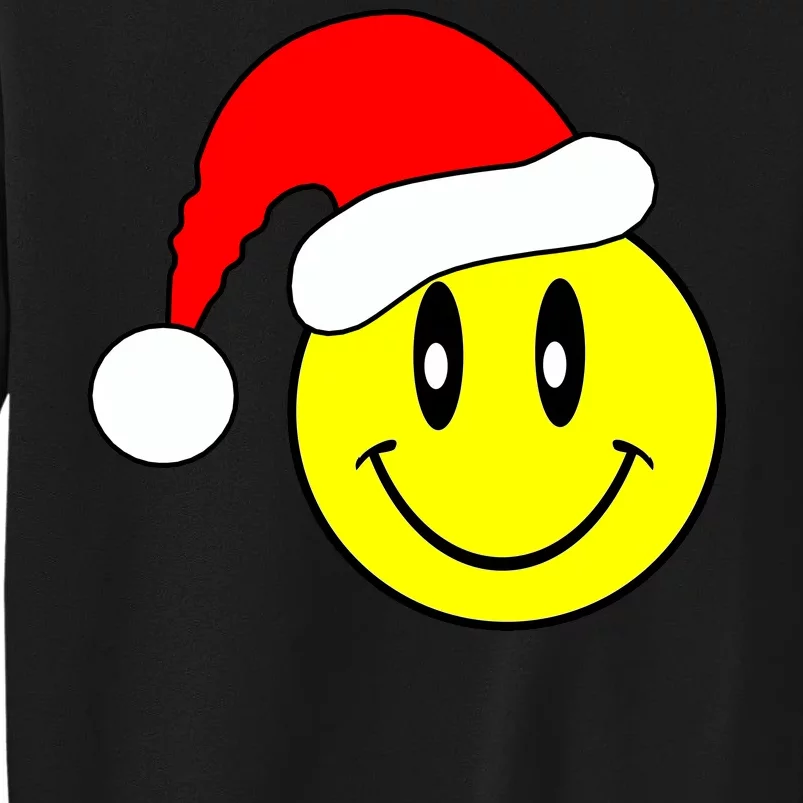 Happy Santa Smile Face Sweatshirt