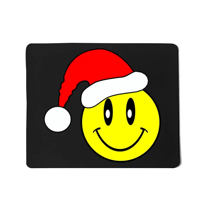 Happy Santa Smile Face Mousepad