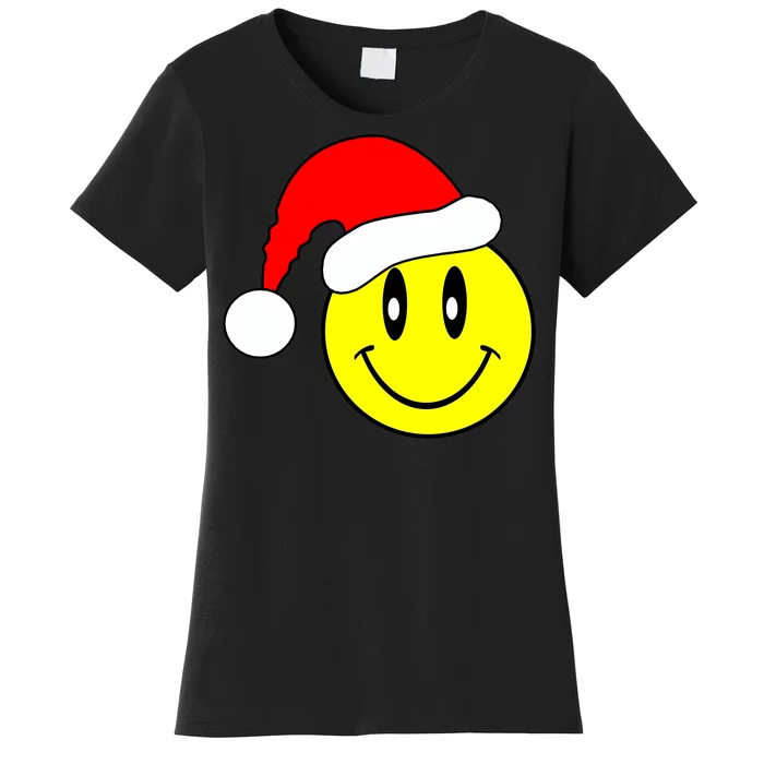 Happy Santa Smile Face Women's T-Shirt