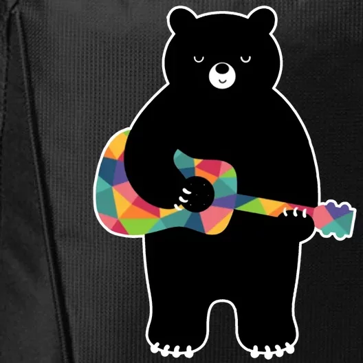 Happy Song Bear Guitar City Backpack