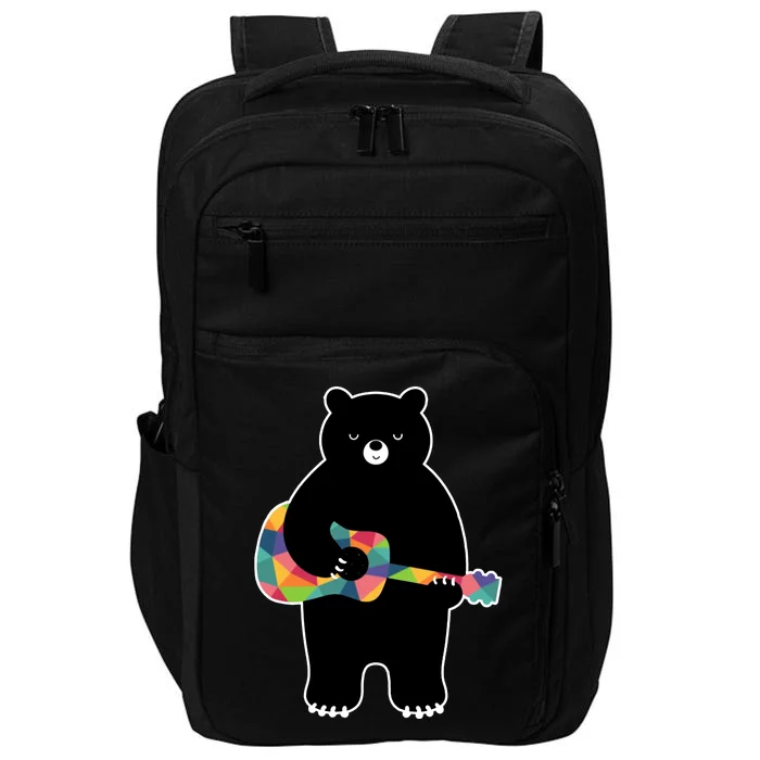 Happy Song Bear Guitar Impact Tech Backpack