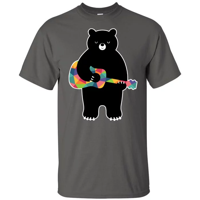 Happy Song Bear Guitar Tall T-Shirt