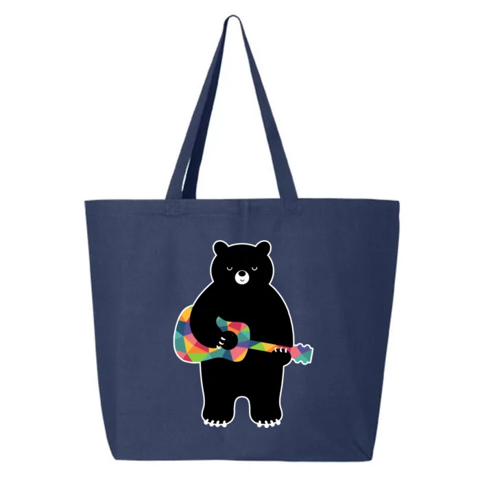 Happy Song Bear Guitar 25L Jumbo Tote