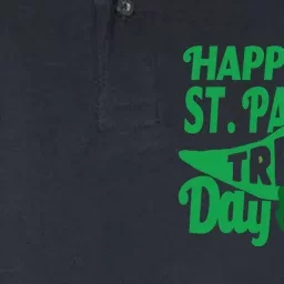 Happy St. Patrick's Pat T-Rrex Day Softstyle Adult Sport Polo