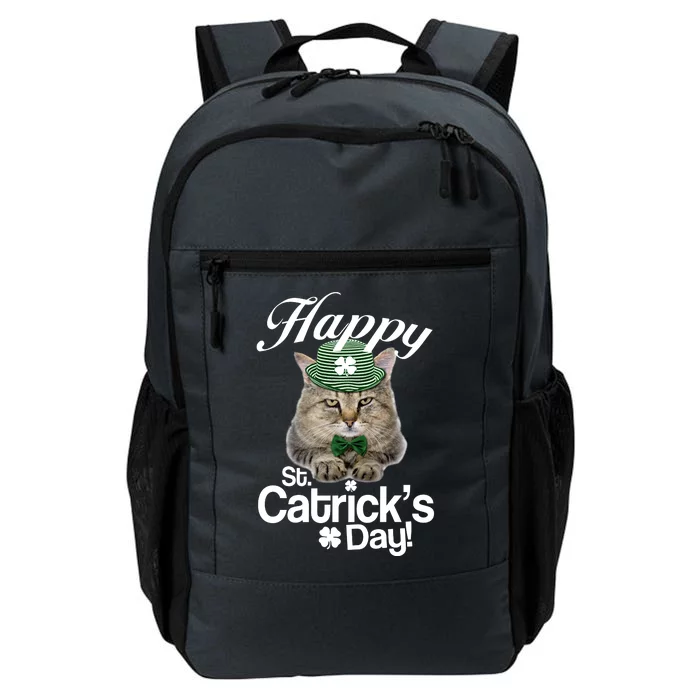 Happy St Catrick's Day Irish Cat Daily Commute Backpack