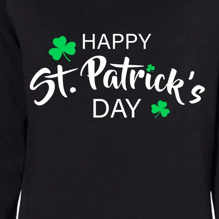 Happy St.Patrick's Day Womens California Wash Sweatshirt