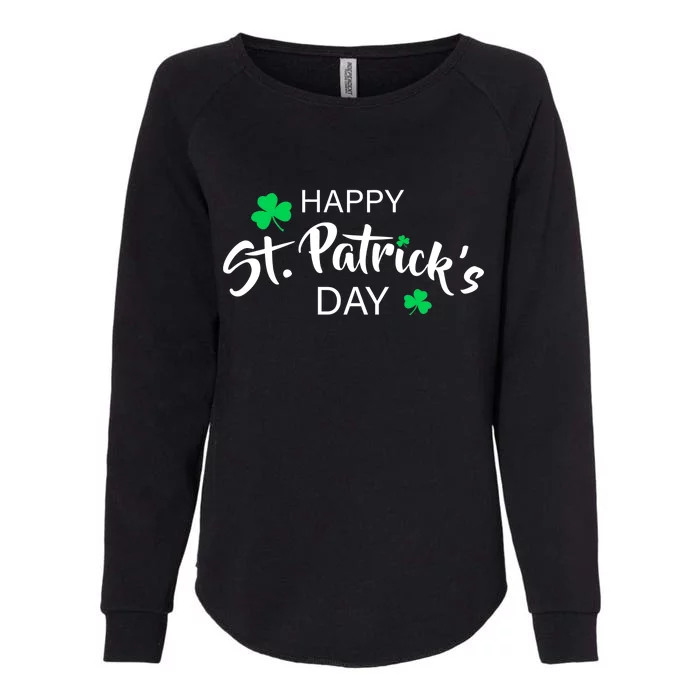 Happy St.Patrick's Day Womens California Wash Sweatshirt