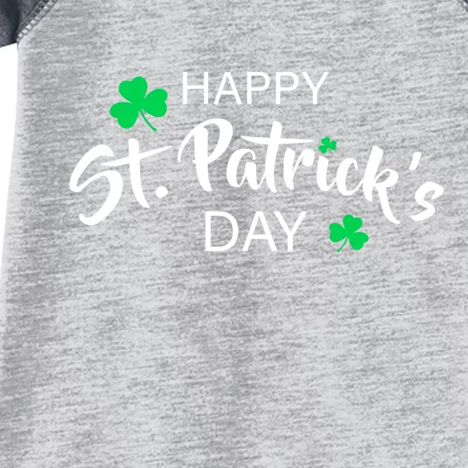 Happy St.Patrick's Day Infant Baby Jersey Bodysuit