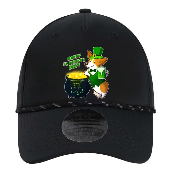 Happy St Patrick's Day Corgi Performance The Dyno Cap