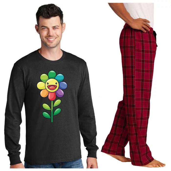 Happy Sunflower Long Sleeve Pajama Set