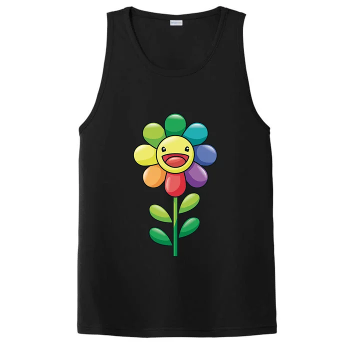 Happy Sunflower Performance Tank