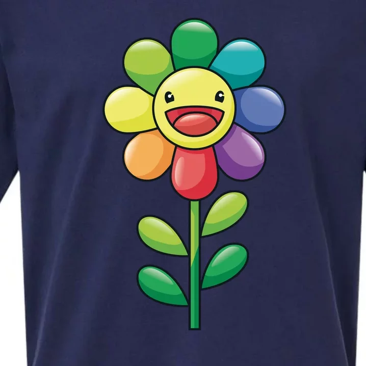 Happy Sunflower Sueded Cloud Jersey T-Shirt