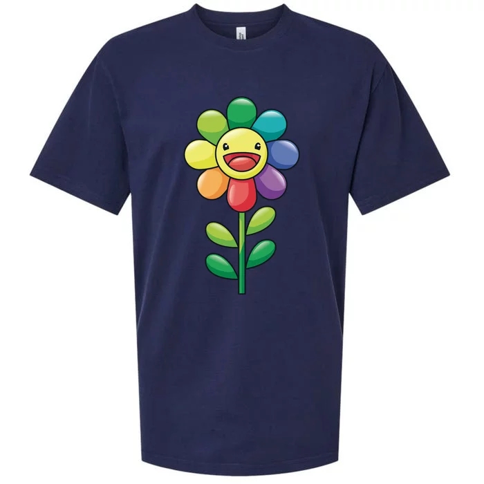 Happy Sunflower Sueded Cloud Jersey T-Shirt