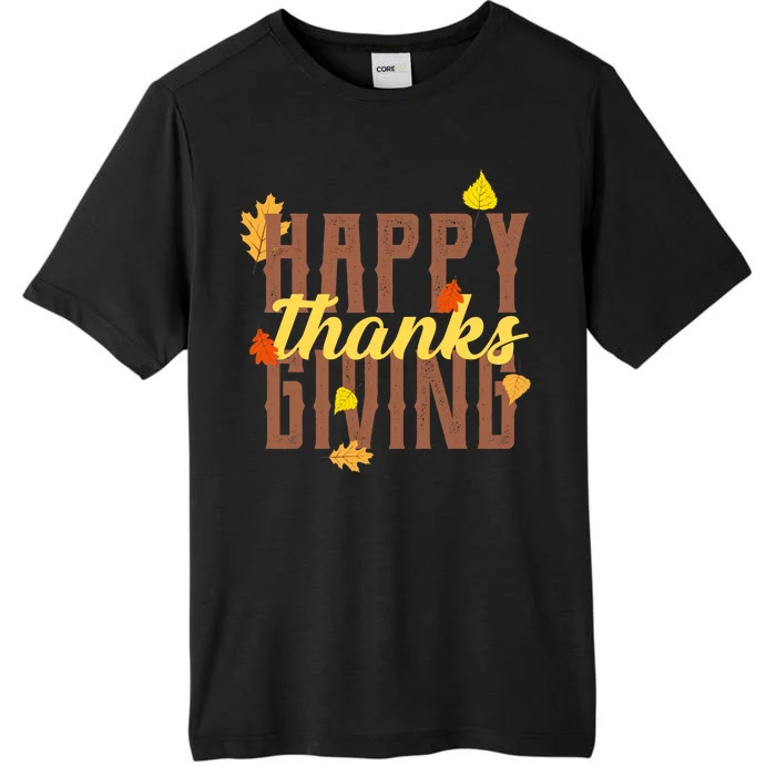 Happy Thanksgiving ChromaSoft Performance T-Shirt