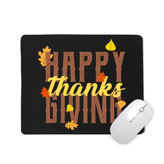 Happy Thanksgiving Mousepad