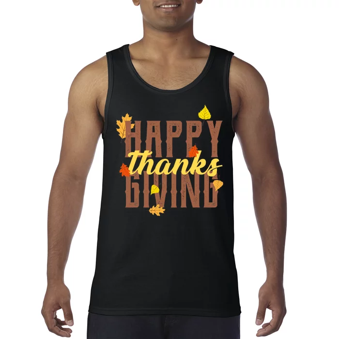 Happy Thanksgiving Tank Top