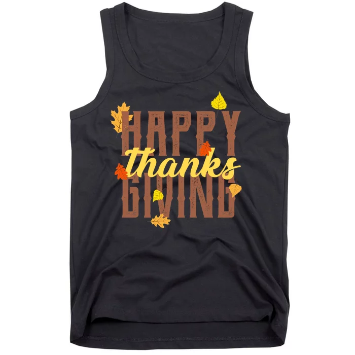 Happy Thanksgiving Tank Top