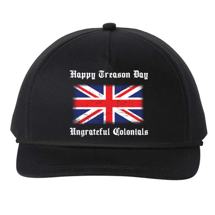 Happy Treason Day Ungrateful Colonials Snapback Five-Panel Rope Hat