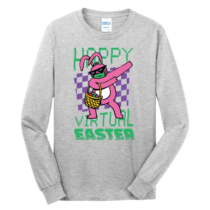 Happy Virtual Easter Tall Long Sleeve T-Shirt