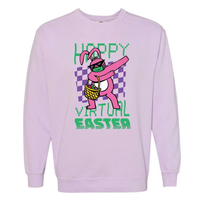 Happy Virtual Easter Garment-Dyed Sweatshirt