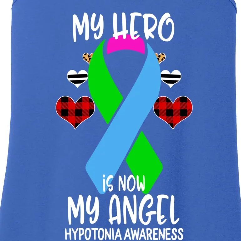 Hypotonia Awareness Remembrance Hero Is Now My Angel Gift Ladies Essential Tank