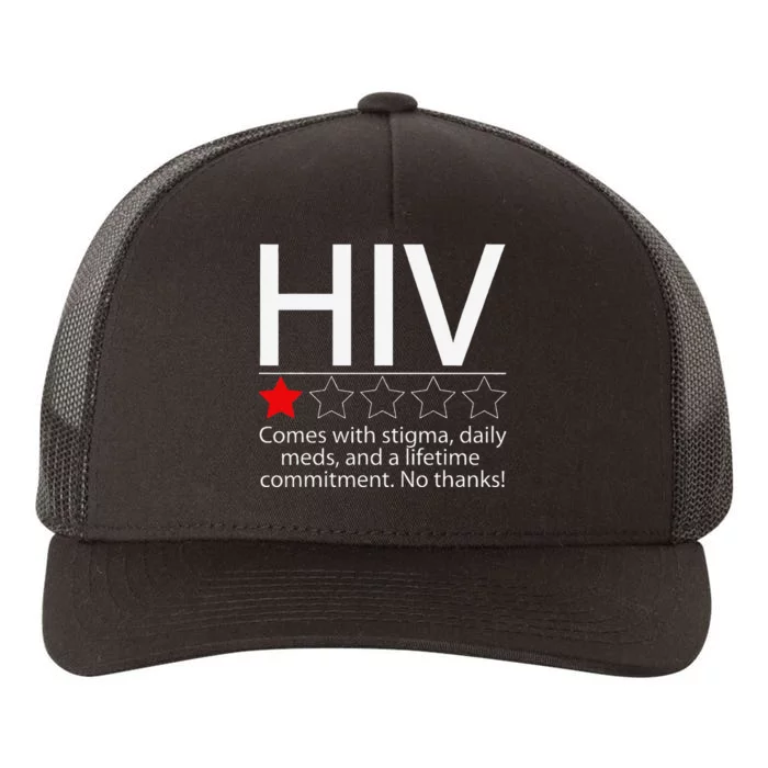 Hiv Awareness Red Ribbon World Aids Day Fighters Yupoong Adult 5-Panel Trucker Hat