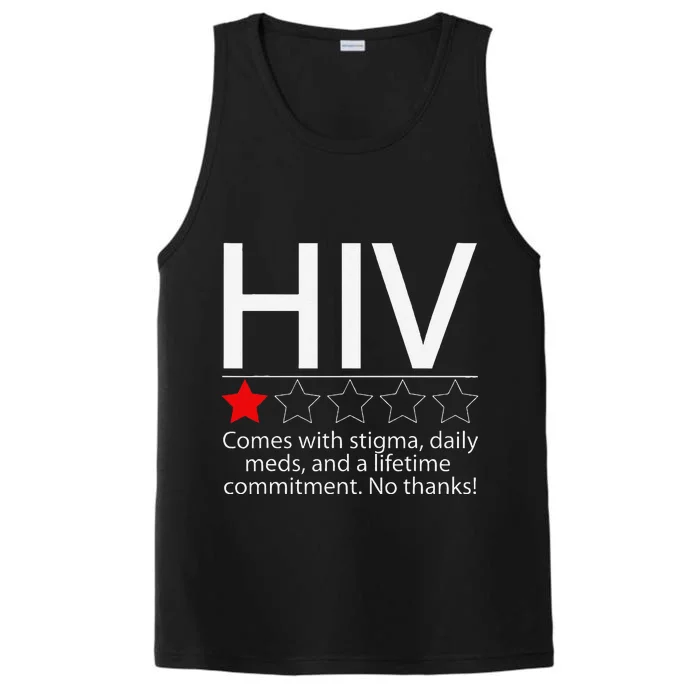 Hiv Awareness Red Ribbon World Aids Day Fighters Performance Tank