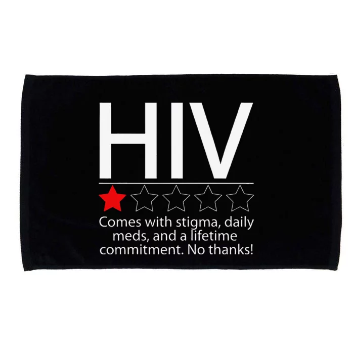 Hiv Awareness Red Ribbon World Aids Day Fighters Microfiber Hand Towel