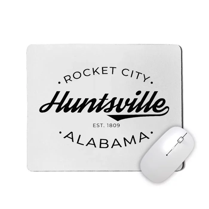 Huntsville Alabama Rocket City Mousepad