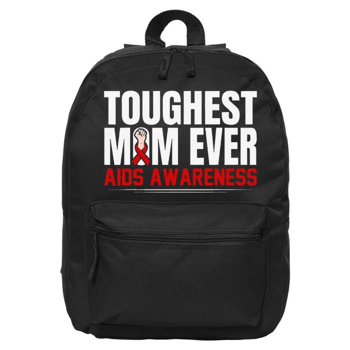 Hiv Awareness Red Ribbon World Aids Day Fighters 16 in Basic Backpack